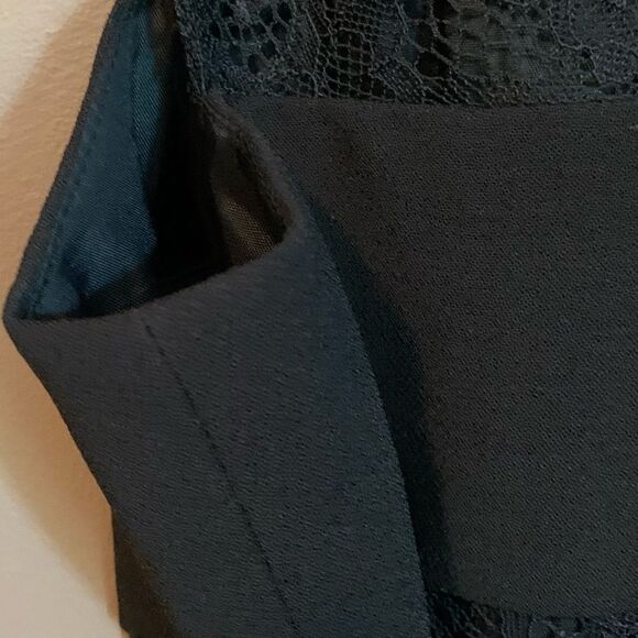 BCBGeneration black sleeveless lace dress - Picture 13 of 15